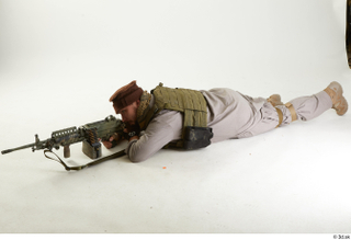 Photos Luis Donovan Army Taliban Gunner Poses aiming gun lying…